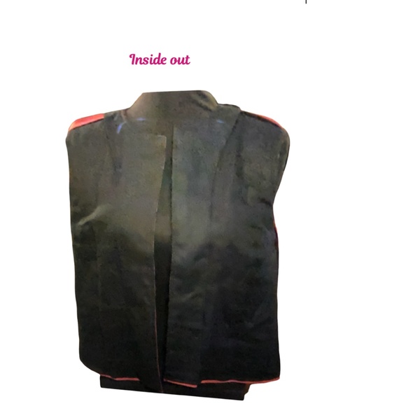 Lafayette 148 Burgundy Layered 100% Leather /Cuir Jacket. - Picture 7 of 9